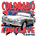 Logo for 29th Colorado English Motoring Conclave & Ride the Rockies