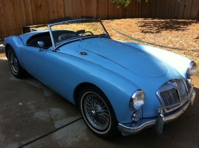 Kim & Barbara Hutton's 1960 MGA 1600