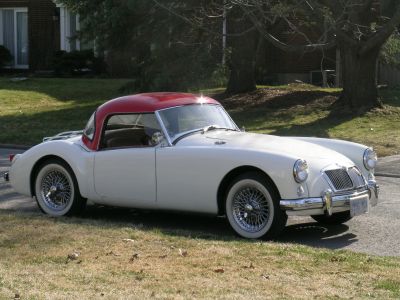 Andy Bounsall's 1956 MGA 1500 Roadster