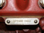 Engine Number